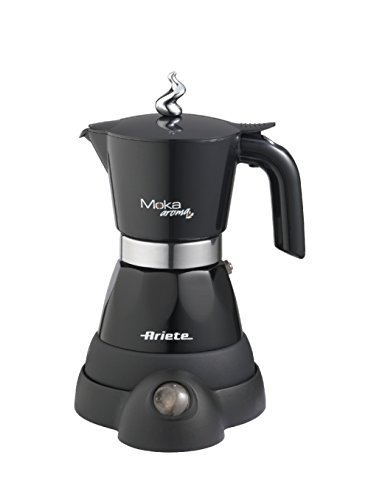 Ariete 1358-11 1358/11 CAFETERA ELÉCTRICA NEGRA MOKA AROMA, 480 W