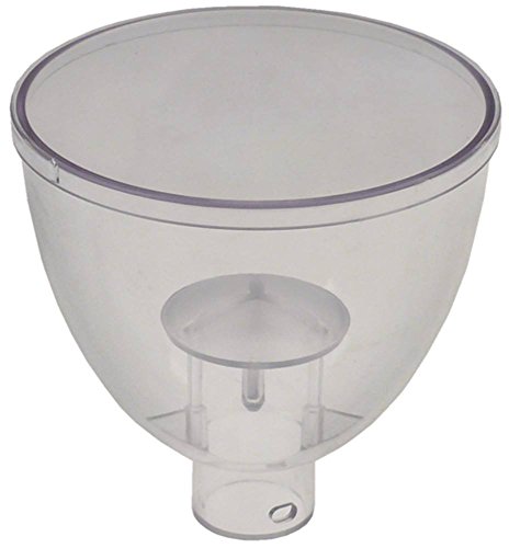 Ascaso - Depósito para granos de café para molinillo de café I2, I2D con tapa, altura 120 mm, diámetro 120 mm, diámetro 33,5 mm