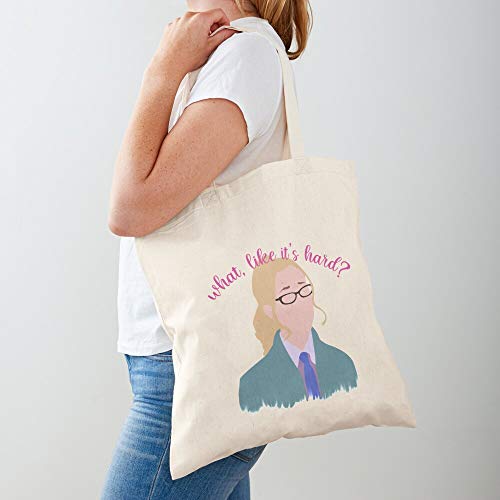 Atarahavenue Woods Movie Witherspoon Blonde Legally Renee Elle Tote Cotton Very Bag | Bolsas de supermercado de lona Bolsas de mano con asas Bolsas de algodón duraderas