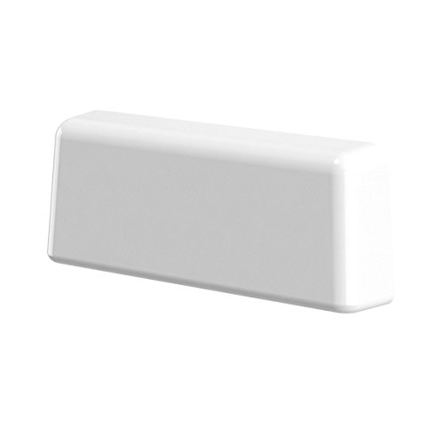 B de H Agua – Tapas para ranura estándar blanco RAL 9016 para ranura fräsungen de 16 – 30 x 5 mm