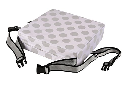 Baby Polar Gear, Cojín para bebé, diseño de lunares, color gris