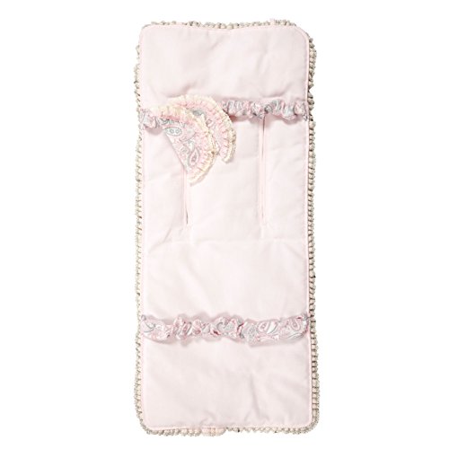 Babyline Caramelo - Colchoneta ligera para silla de paseo, color rosa