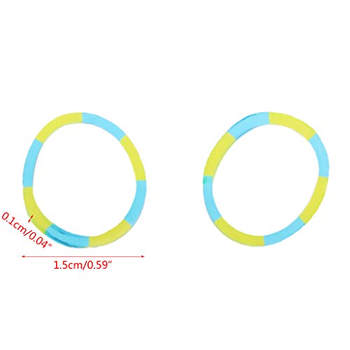Bandas elásticas de goma Loom 600 piezas Rainbow Mega Recambio DIY pulseras bandas fiesta Favor Art manualidades para niñas 13