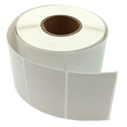 Baoii 1000 etiquetas adhesivas, 60 mm x 40 mm, etiquetas autoadhesivas para direcciones postales, etiquetas de precio, etiquetas de nombre blancas, etiquetas para congelador, fechas, etiquetas