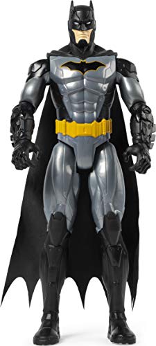 Batman 6056690 - Figura de acción táctica de Renacimiento, 12 Pulgadas, Color Gris