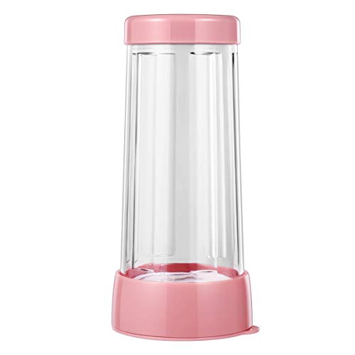 BESTONZON - Tamiz para harina, azúcar en polvo, coctelera para cocina, horneado (rosa)