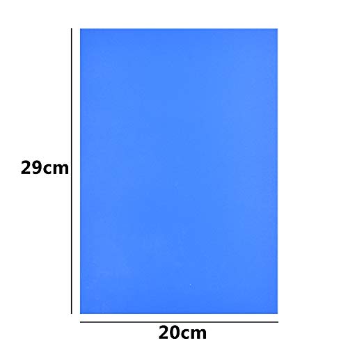 BESTZY 27pcs Transparente mate Shrinky dinks Placas Retráctiles Plastico magico imprimible(Sin patrón)