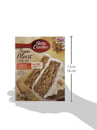 Betty Crocker Super Moist Carrot Cake Mix - 432 gr