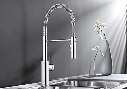 Blanco; Grifo de la cocina CATRIS-S (521476); Cromo