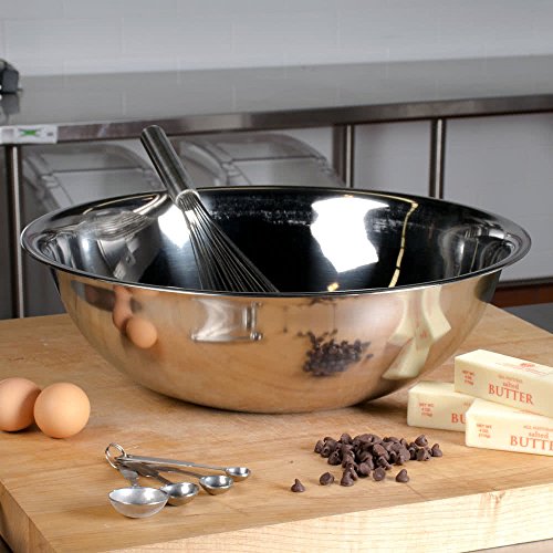Bol de acero inoxidable Cuencos batir cocina moldes mezclador reposteria boles inox ensaladera grande metalico - Juego de 3 Moldes