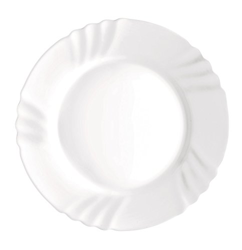 Bormioli Rocco 6181501 Plato Llano, Bianco, 25,5 cm