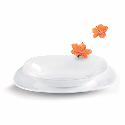 Bormioli Rocco ASS. Plato cuadrado 27 cm Parma – Lote de 6