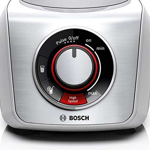 Bosch MMB66G5M - Licuadora (2,3 L, Continuo, 1,5 L, Batidora de vaso, plástico y acero inoxidable, Vidrio)