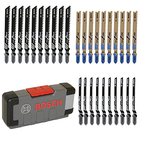 Bosch Professional 2607010903 Hojas de Sierra de Calar, Set de 30 Piezas
