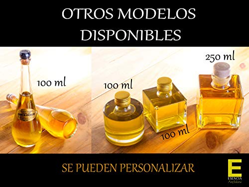 Botellas Regalo - Lágrima 100 ml - Aceite de Oliva Virgen extra - Caja 24 uds (Sin Personalizar- 24 Und / Caja)