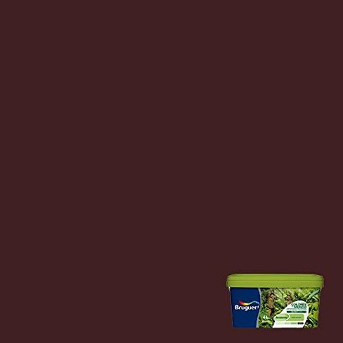 BRUGUER 5160757 Pintura PLÁSTICA Colores M.Contrast Marron Tropico 2,5 L, Negro