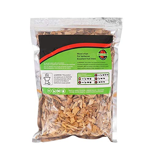 bulrusely Ahumador De Astillas De Madera, Aserrín Ahumado A La Barbacoa, Leña para Ahumado, Carbón Vegetal para Hacer Todo Tipo De Carne Ahumada