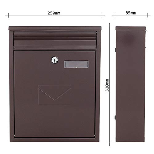 Caja de Correos Rottner Como Marron
