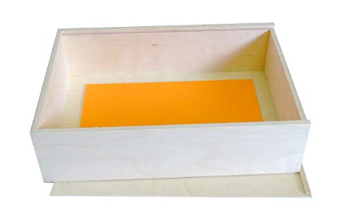Caja de regalo, caja de vino, caja de chupito, caja de 3 tiras, 360 x 240 x 90