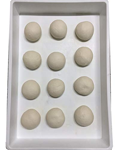 Caja para la Masa para Pan y Pizza «GIGANPLAST» Mod.Service 60 x 40 x 10 cm, Blanca