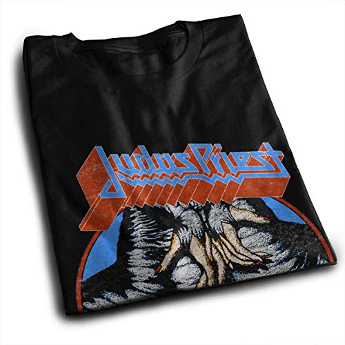 Camiseta gr¨¢fica de Manga Corta de Moda Judas Priest para Hombre 6XL