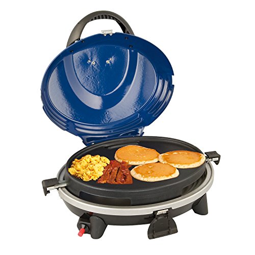 Campingaz 2000008369 Barbacoa portátil, 3in1 Grill Gasgrill mit Deckel, Azul