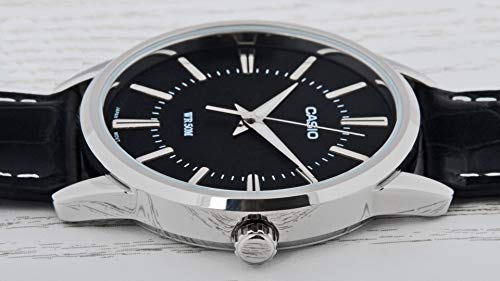 Casio Reloj Analogico para Hombre de Cuarzo con Correa en Piel MTP-1303PL-1AVEF