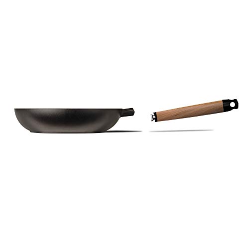 Castey - Sartén 26 cm Mango Madera Cedro
