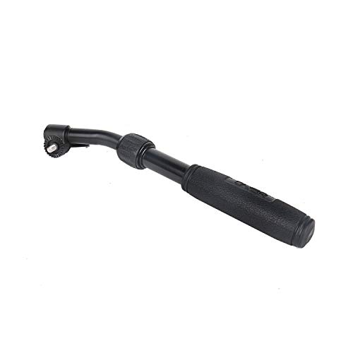 Cayer PB02 Manija de Barra panorámica para Cabezales de Video con Cabeza de Fluido H4, manija de 2 Secciones