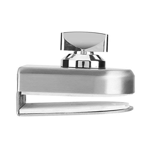 Cerradura para puerta de cristal, Cerradura de Seguridad Antirrobo del Vidrio del Acero Inoxidable sin Marco de 10~12mm del Semicírculo Solo Abierto
