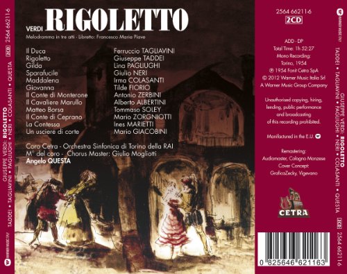 Cetra Verdi Collection: Rigoletto