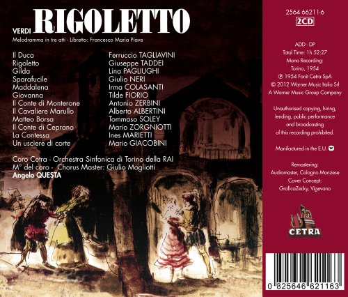 Cetra Verdi Collection: Rigoletto