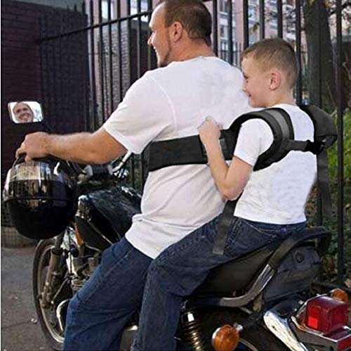 Cinturón de seguridad para motocicleta, ajustable, para niños, de la marca Bollaer, para niños, para proteger a los niños de caídas