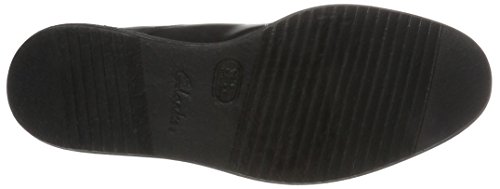 Clarks Kenleymid GTX, Cargadores clásicos para Hombre, Negro (Black Leather), 44 EU