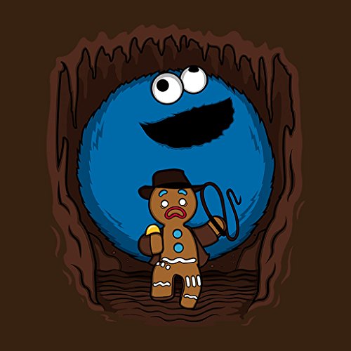 Cloud City 7 Indiana Jones Cookie Monster Gingerbread Man Mix Men's T-Shirt