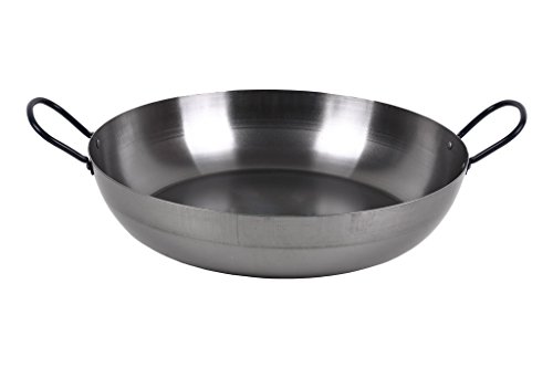 Cofan Sartén, Acero, Gris, 42 cm