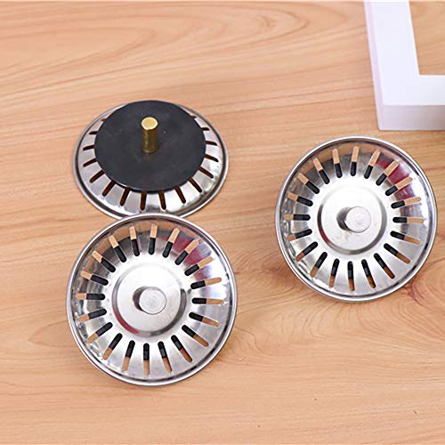 Colador fregadero acero inoxidable Tapón, 78 mm en cocinas y baños