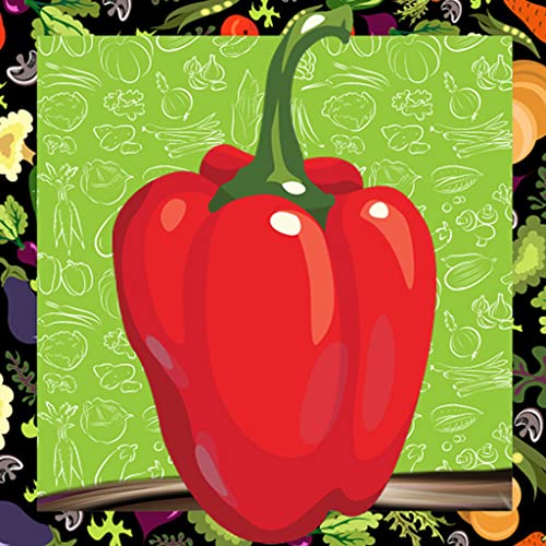 Collage de fotos de verduras
