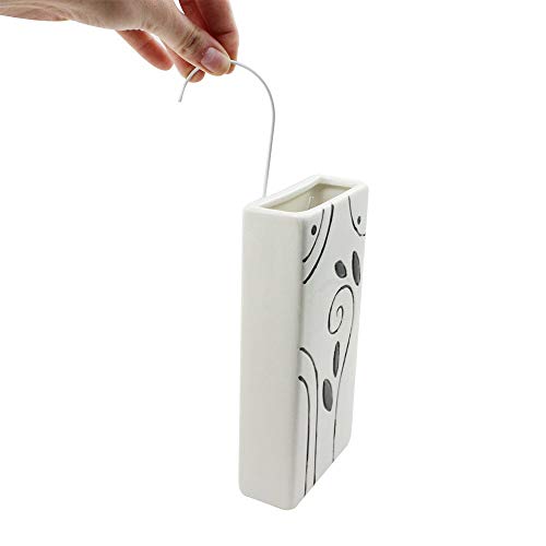 com-four® 3X Humidificador Radiador de Cerámica - Evaporador para Humidificar el Aire - Evaporador de Agua con Ganchos Forma S - Motivos Diferentes (003 Piezas - Set1)