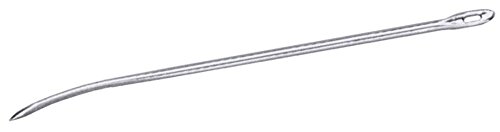 Contacto - Aguja para asados (largo: 20 cm, diámetro: 3 mm, acero)