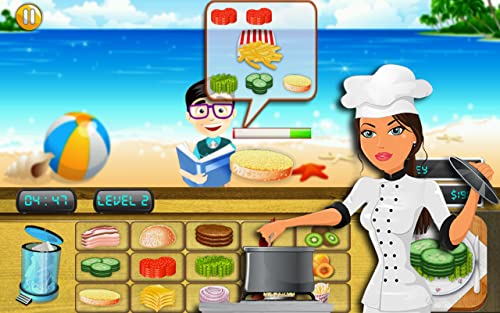 Cooking Chef Beach Bistro