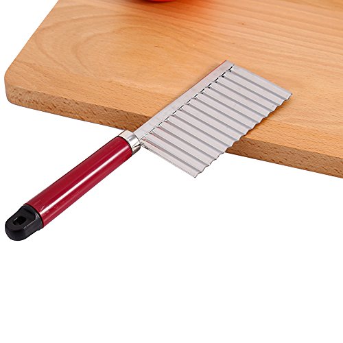 Cortador de arrugas multifunción patata ondulada cortador de acero inoxidable fruta corte de verduras accesorios de herramientas de cocina