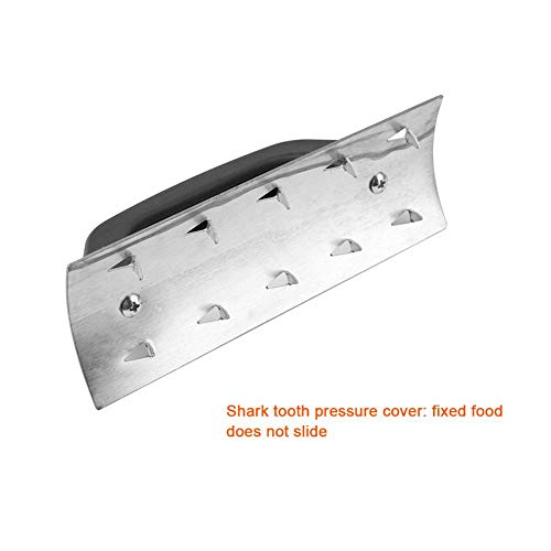 Cortadora de Carne Manual Acero Inoxidable Máquina para Cortar Carne Congelada Cortafiambres de Manual sin ruido