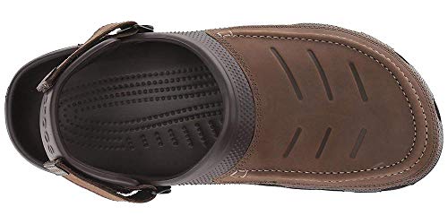 Crocs Yukon Vista Clog M, Zuecos para Hombre, Marrón (Espresso/Khaki 22y), 39/40 EU