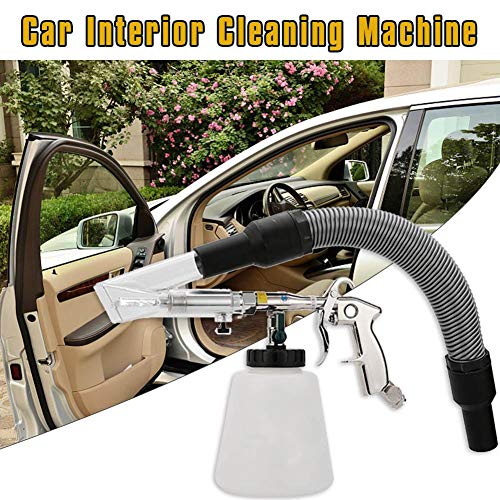 Culffslee - Pistola de limpieza para interior de coche, herramienta de limpieza de interior de coche, herramienta de limpieza multifuncional y fácil