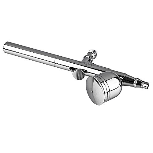 CYBERNOVA Aerógrafo con Pistola de rociador con brocha de Aire de Aguja de 0,2/0,3/0,5 mm para el Modelo de Maquillaje Arte de Pintura Corporal de uñas