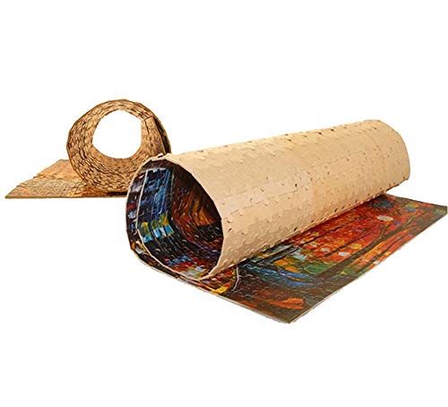CZYSKY Rompecabezas De 300 Piezas Puzzle Juguete De Madera, Anémona, Flor, Blanco Violeta (38 * 26 cm)