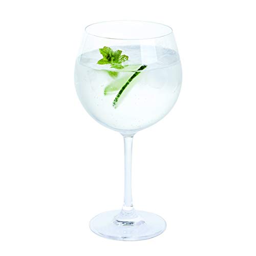 Dartington Crystal de Vino y Bar/Copa Gin y Tonic, Claro, Pack de 2