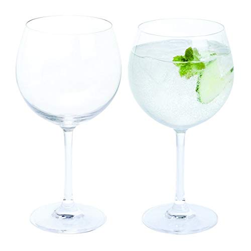 Dartington Crystal de Vino y Bar/Copa Gin y Tonic, Claro, Pack de 2