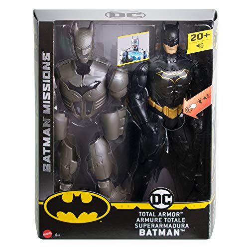 DC BATMAN MISSIONS™Figura de acción Batman superarmadura (Mattel FYY22)